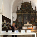 Exhibition View in the Chapelle de la Misricorde, Vallauris France