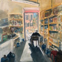 <i>Inside Out Vallauris</i>2020 oil on board, 63 x 42.5cm