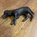 <i>Resting Rosie</i> 2022. Bronze. 160mm x 30m x40mm