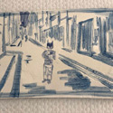 <i>Batman</i> 2020. Ceramic . 16.5 x 29 cm
