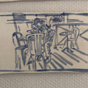 <i>Tabac regular</i>, Vallauris, 2020. Ceramic . 16.5 x 29 cm