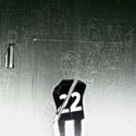 <i>Brunton Avenue (Anzac Day)</i>, 2007-2009. Etched glass, vinyl, timber, flouro lights