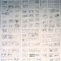 <i>Cit Daily Storyboard/<i> 2001-2002. Cit Internationale des Arts, pencil on paper