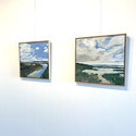 <i>Caroline Kennedy. Tidal 2</i><br>
Tacit Art Gallery<br>
Feb 26- March 16 , 2025<br>
Installation view