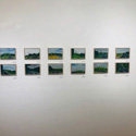 Installation shot, Wandering exhibition at Gecko Gallery in Fish Creek, Sept-Oct 2019