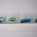 <i>cars I have owned, 1985-2012</i>. oil on perspex, each square is 20 x 20cm