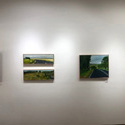 Installation shot, Wandering exhibition at Gecko Gallery in Fish Creek, Sept-Oct 2019