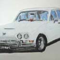<i>cars I have owned, 1985-2012</i>. oil on perspex, each square is 20 x 20cm