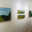 Installation shot, Wandering exhibition at Gecko Gallery in Fish Creek, Sept-Oct 2019