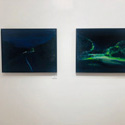 Installation shot, Wandering exhibition at Gecko Gallery in Fish Creek, Sept-Oct 2019