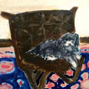 <i>Ben and Rosie (in iso)</i>, 2020 (DETAIL). Oil on board, 62 x 46 cm