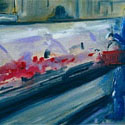 <i>Deli</i>, 2003. oil on canvas, 46 x 84cm 