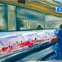 <i>Deli</i>, 2003. oil on canvas, 46 x 84cm 