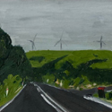 Toora Road #9, Oil on Board, 15 x 20, 2018