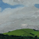 Toora Road #10, Oil on Board, 15 x 20, 2018