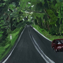 Toora Road #12, Oil on Board, 15 x 20, 2018