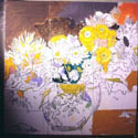 <i>Fracture Clinic</i>, 1997 wide. Yarra Sculpture Space. Timber, canvas board, paint. Dimension variable
